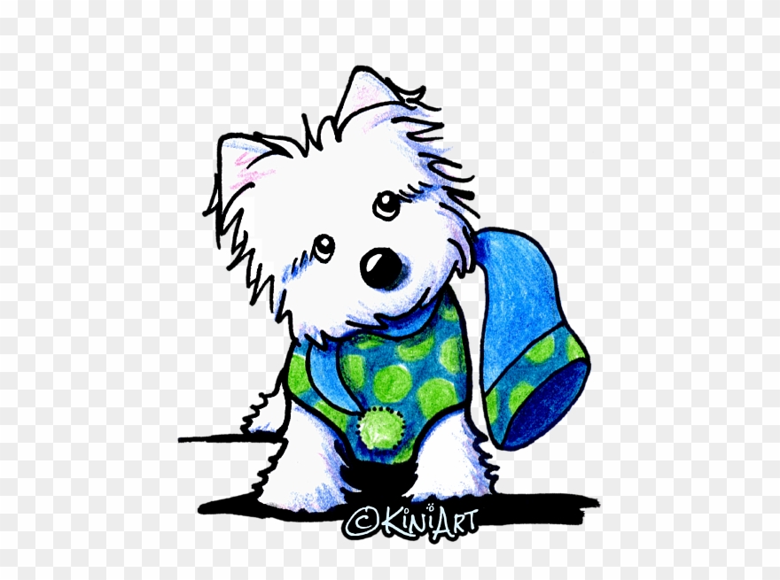 Bleed Area May Not Be Visible - West Highland White Terrier Clipart