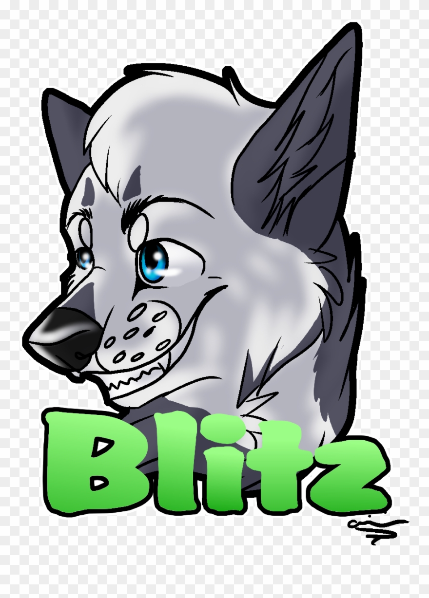 Blitz Badge - Cartoon Clipart