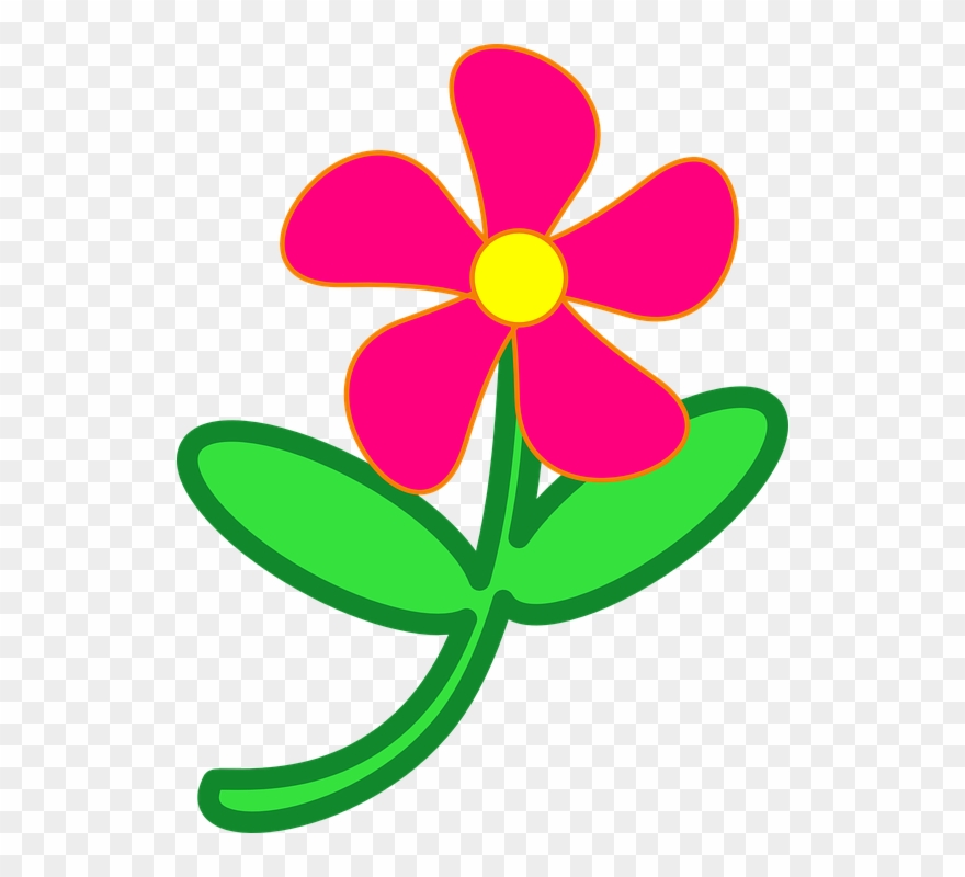 Cute Garden Cliparts 26, Buy Clip Art - Flower Clip Art - Png Download