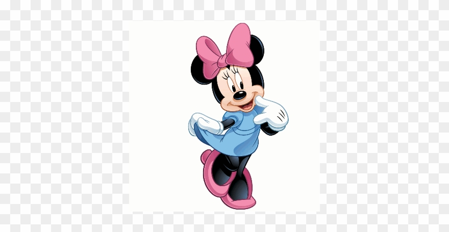 Option-click Here - Roommates Disney Mickeys Clubhouse Minnie Mouse Giant Clipart