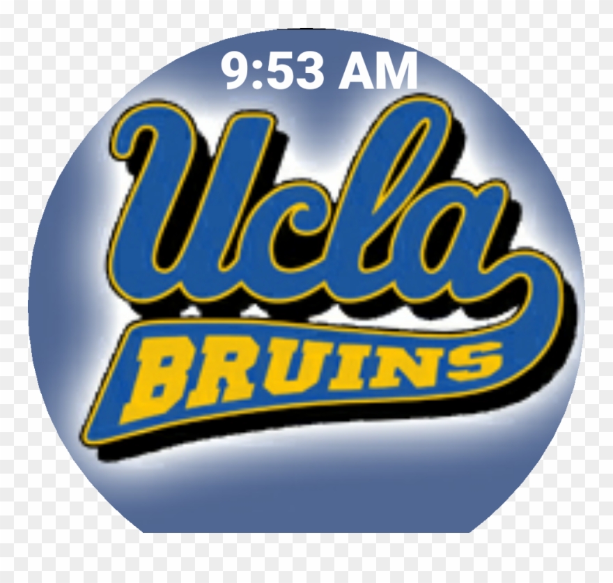 Ucla Bruins 1 Watch Face Preview Clipart