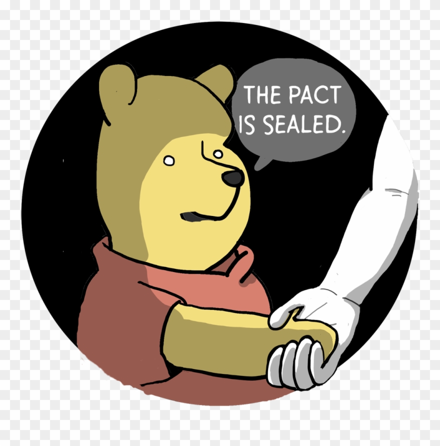 Gone Into Rapture On Twitter - Pact Has Been Sealed Meme Clipart