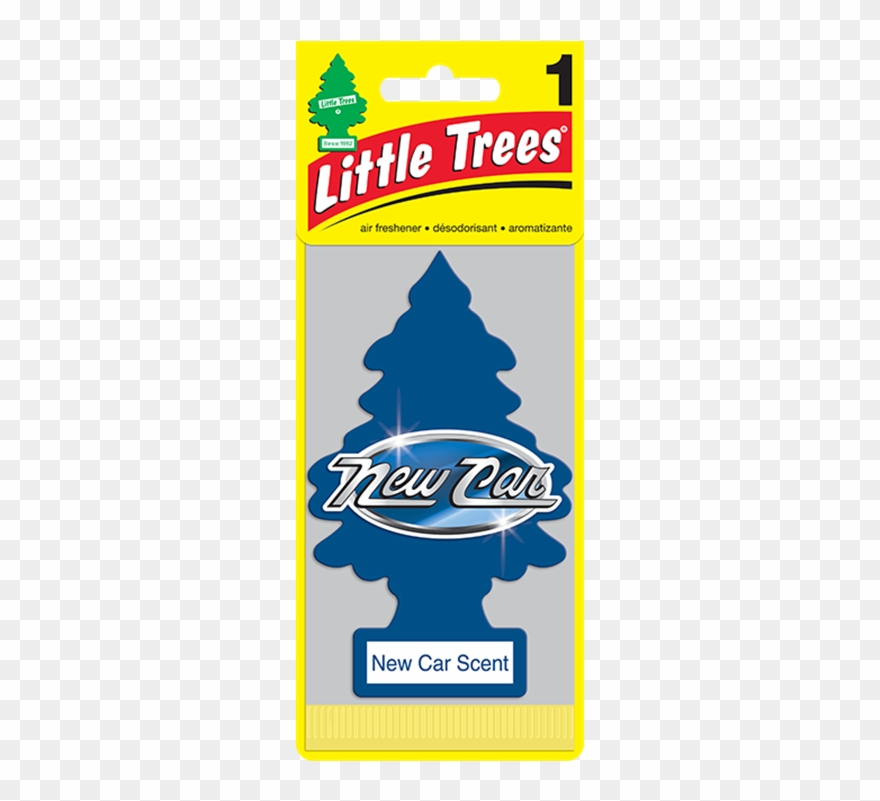 Little Trees New Car Clipart