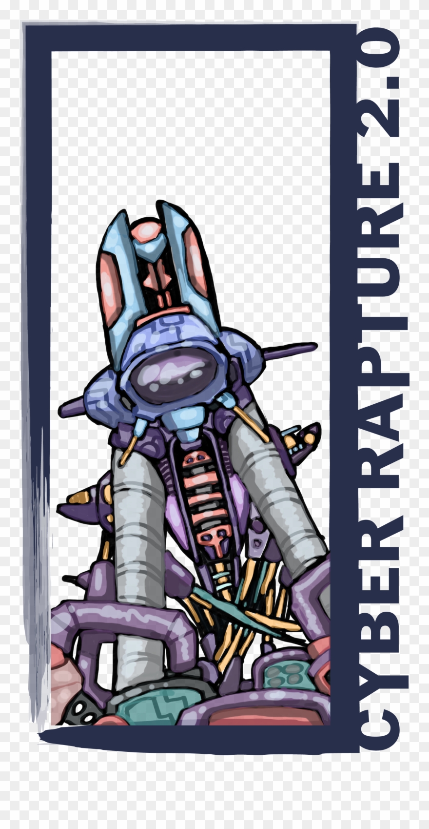 I Drew A Cool Looking Robot And Wanted To Put Some Clipart