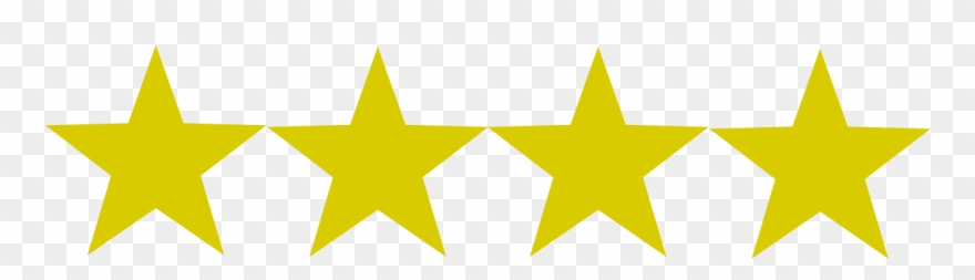 Fourstars - 4 Star Rating Clipart