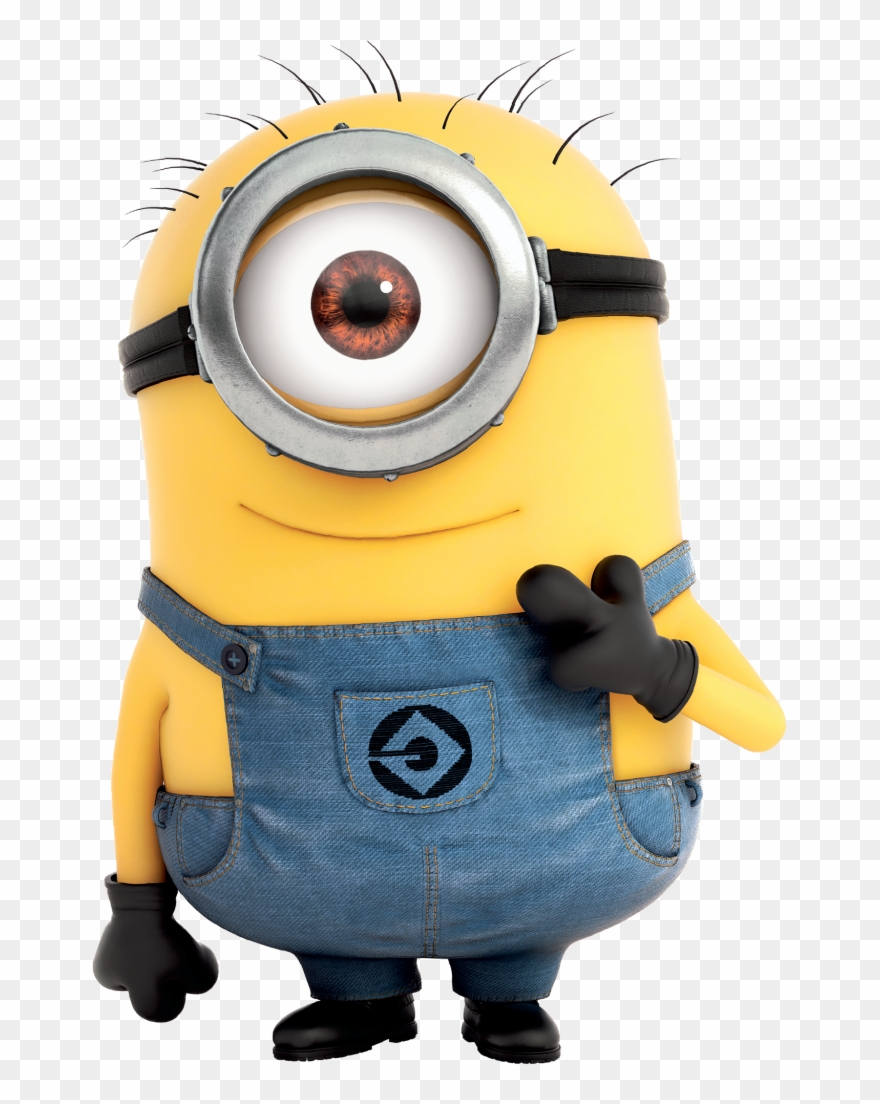 Campaign For Launch Of Despicable Me - Minion With One Eye And No Hair Clipart