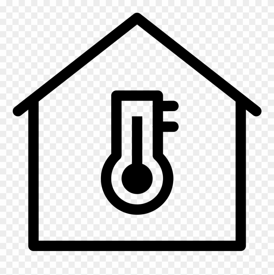 Home Icons Temperature - Home Automation Icon Clipart
