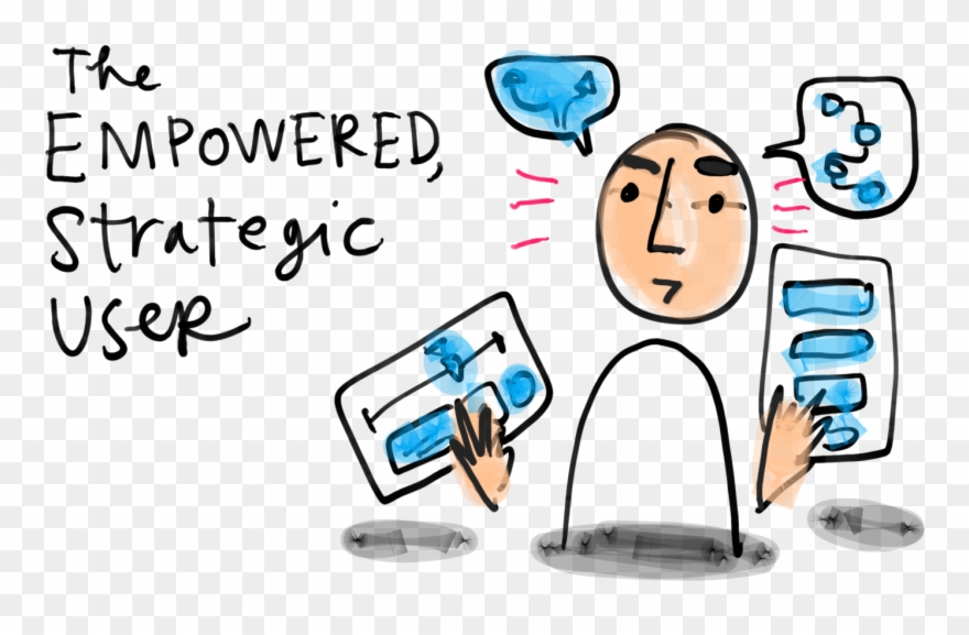 Make Your User Empowered And Strategic Clipart