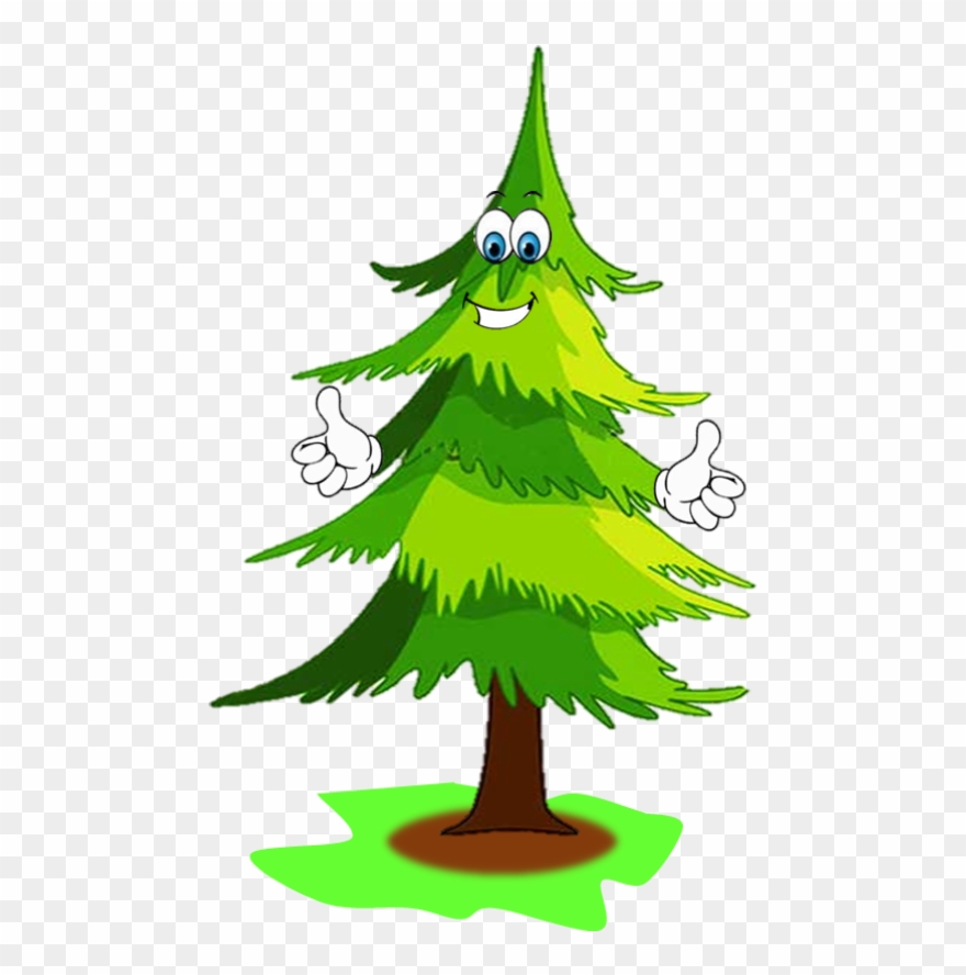 Who Always Make The Right Choices In School Everyday - Cartoon Trees Pointy Clipart