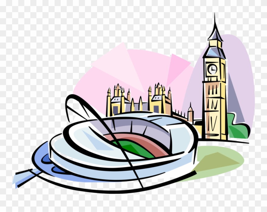 Clip Free Library Wembley Football Image Illustration - Png Download