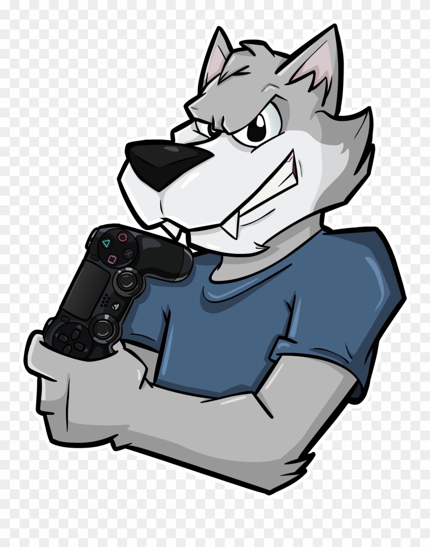 Wolf Dude - Cartoon Clipart