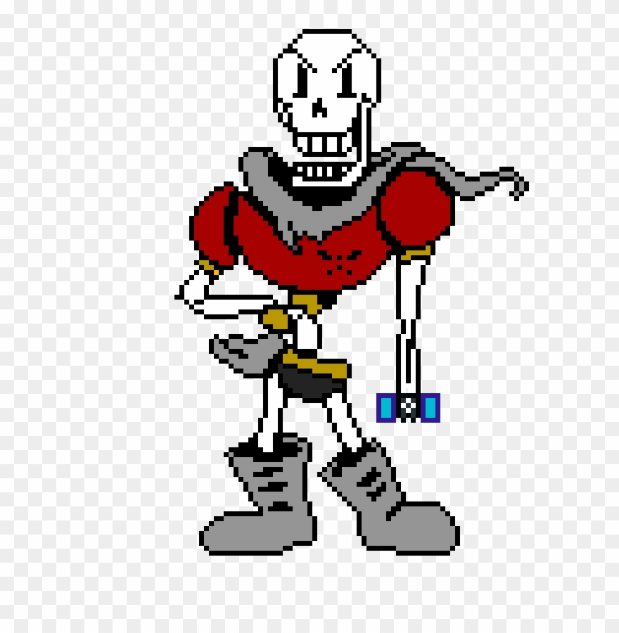 Cool Dude Working Out - Undertale Game Papyrus Clipart