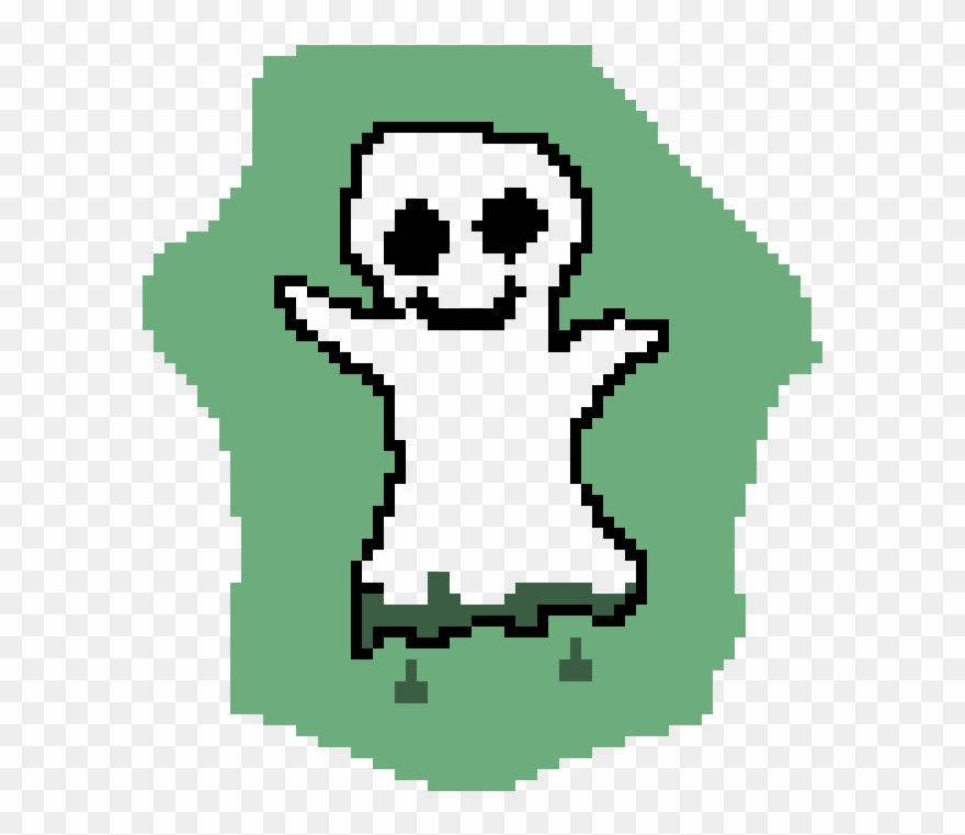 Spoopy Ghost Girl - Cartoon Clipart