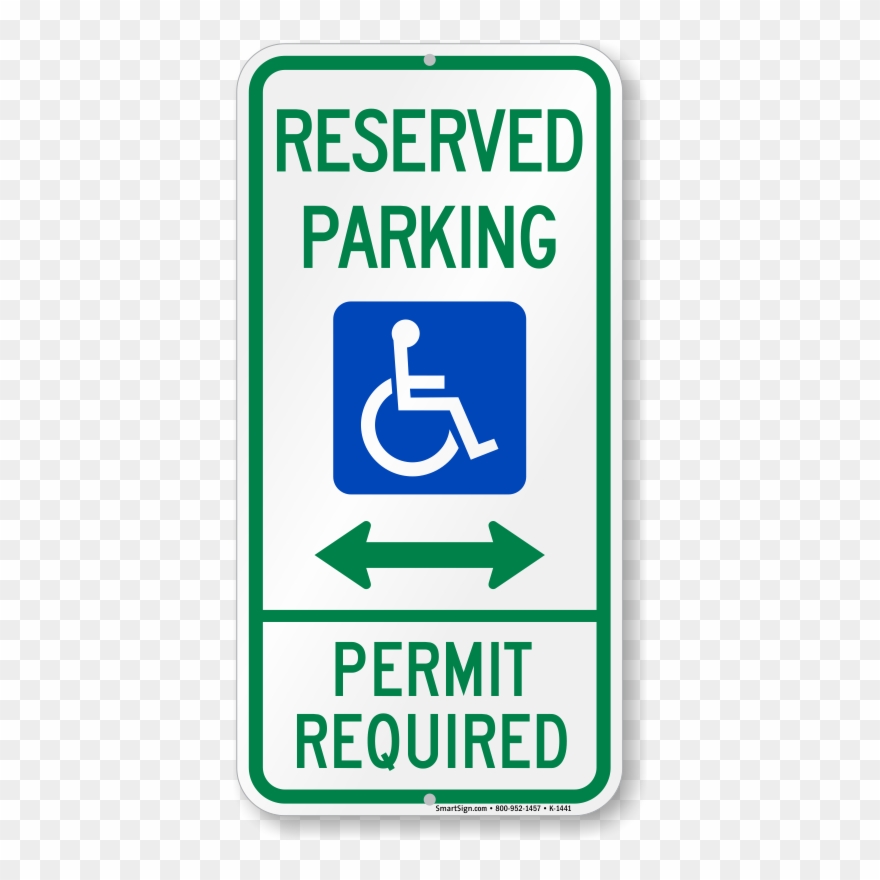 Handicap Parking Sign Clipart