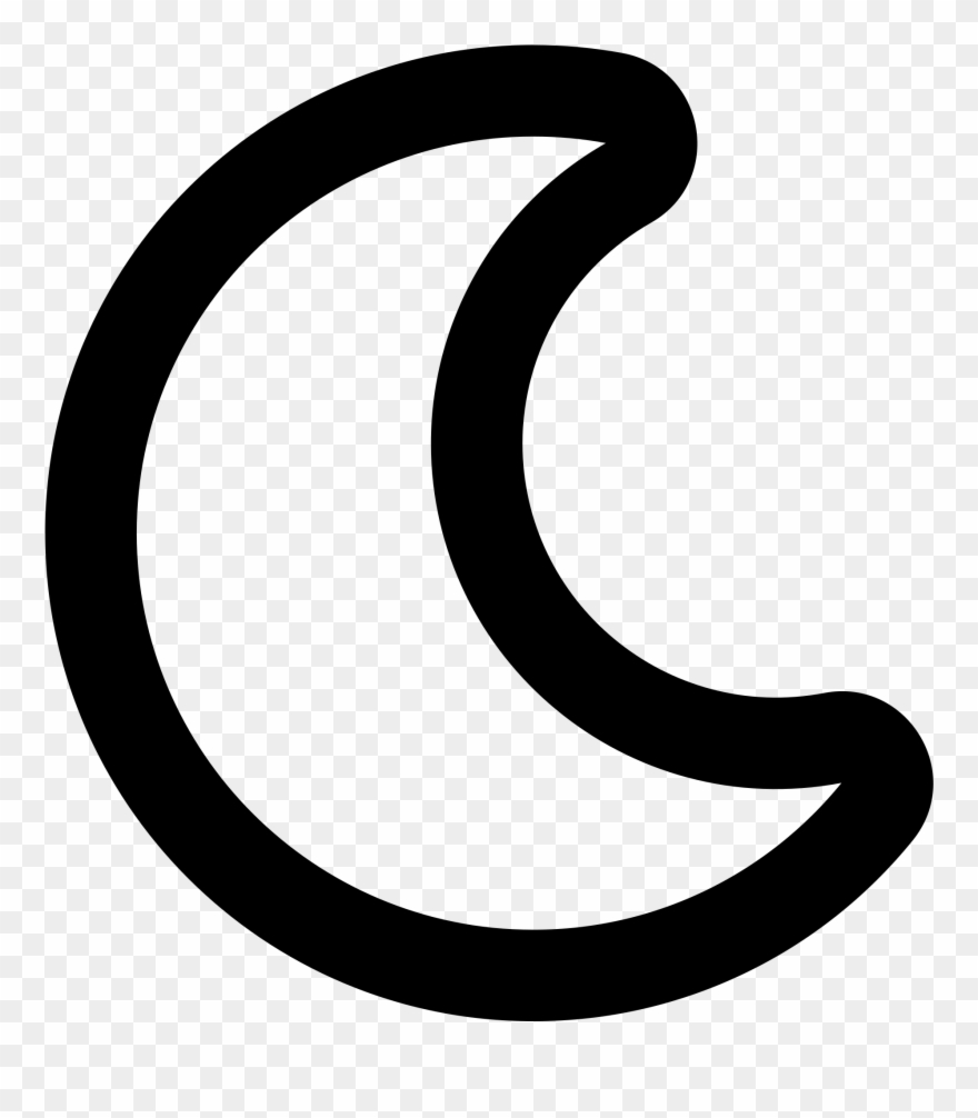 File Font Awesome Regular Wikimedia Commons Png Moon - Moon Font Awesome Clipart