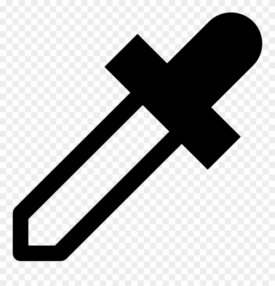 Free Medical Icons - Eyedropper Tool Icon Clipart