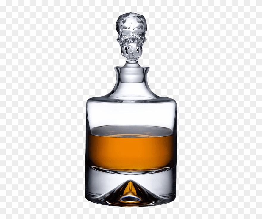 Whisky Bottle - Nude No 9 Whisky Decanter Clipart