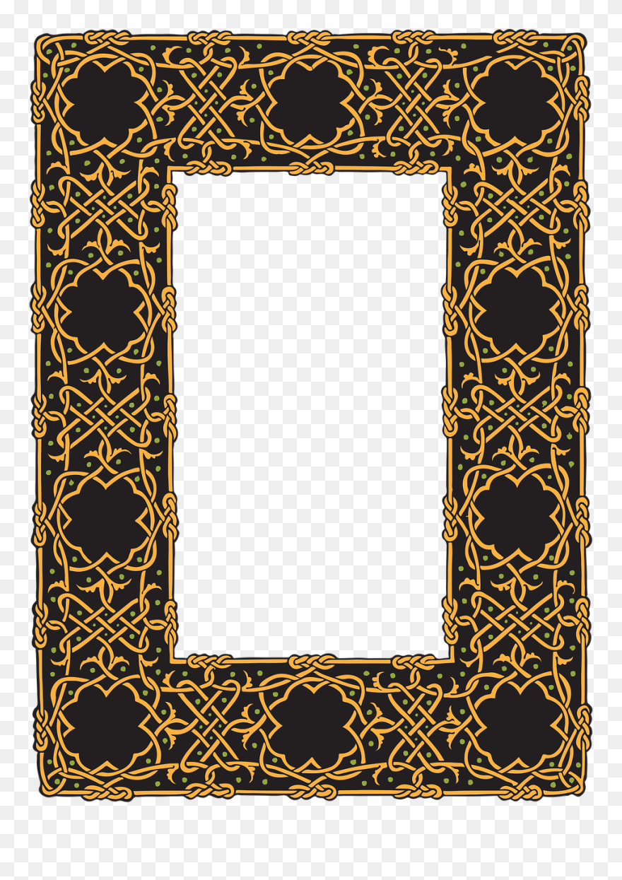 Similar Images For Medieval Border Designs - Celtic Picture Frame Clipart
