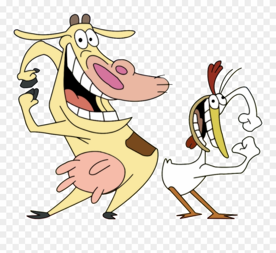 Oke Ci Pa A Desenhos Animados Inesquec - Cartoon Network A Vaca E O Frango Clipart