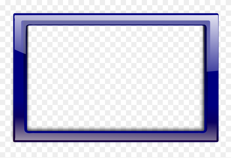 Free Blue Frame Clipart