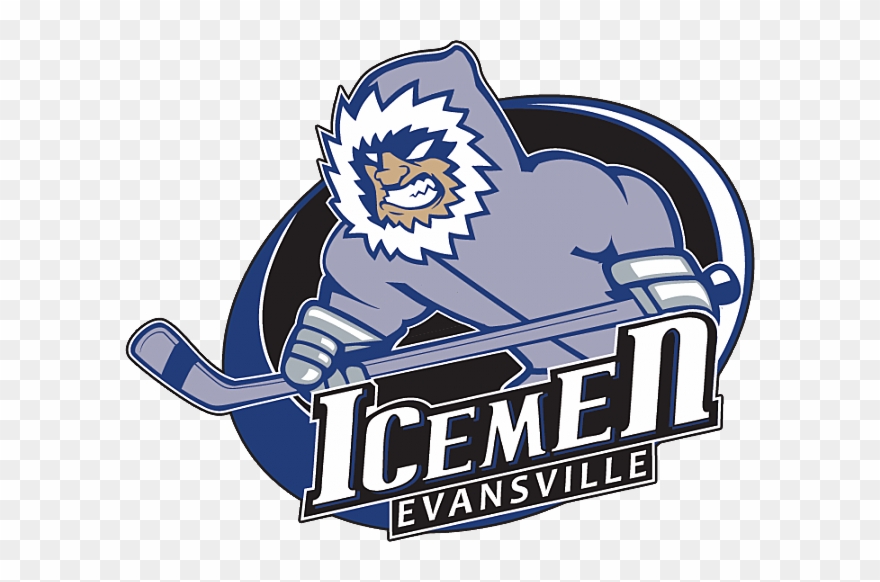 'pink The Rink' This Weekend With The Evansville Icemen - Jacksonville Icemen Logo Clipart