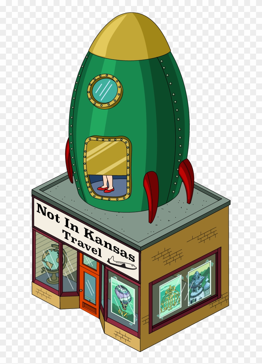 Not In Kansas Travel Agency - Illustration Clipart