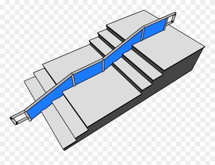 Stair Ramp Furniture Icon - Club Penguin Stairs Clipart