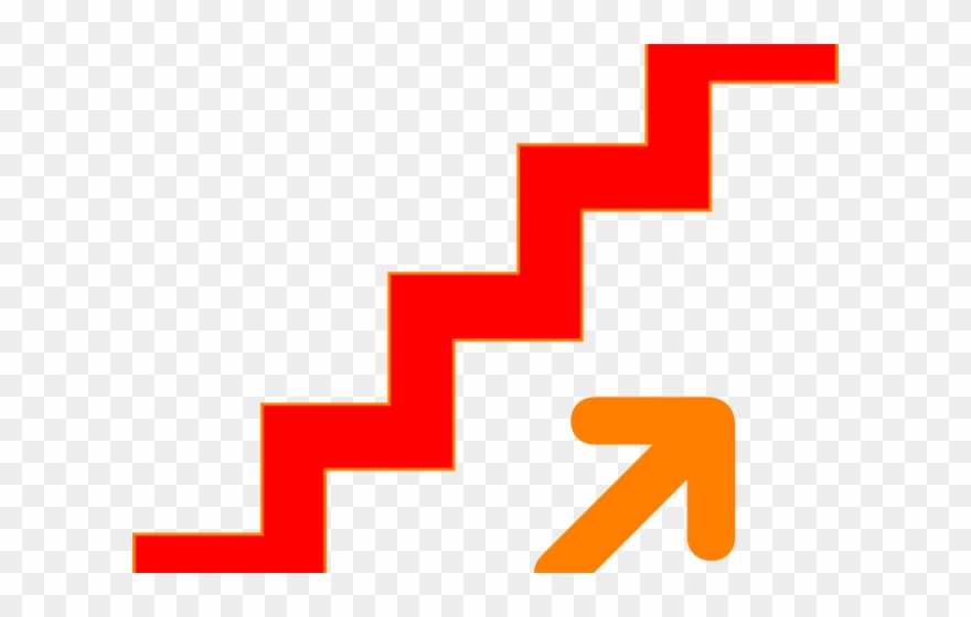 Staircase Clipart - Cartoon Image Of Staircase - Png Download