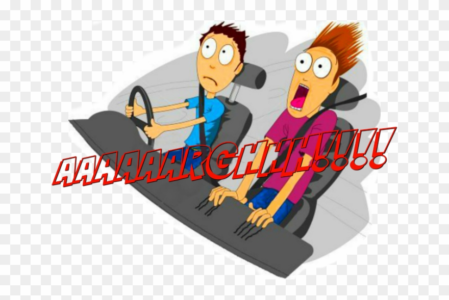 Yeah This Was Pretty Much How I Was For 4 Days - Driving Test Clip Art - Png Download