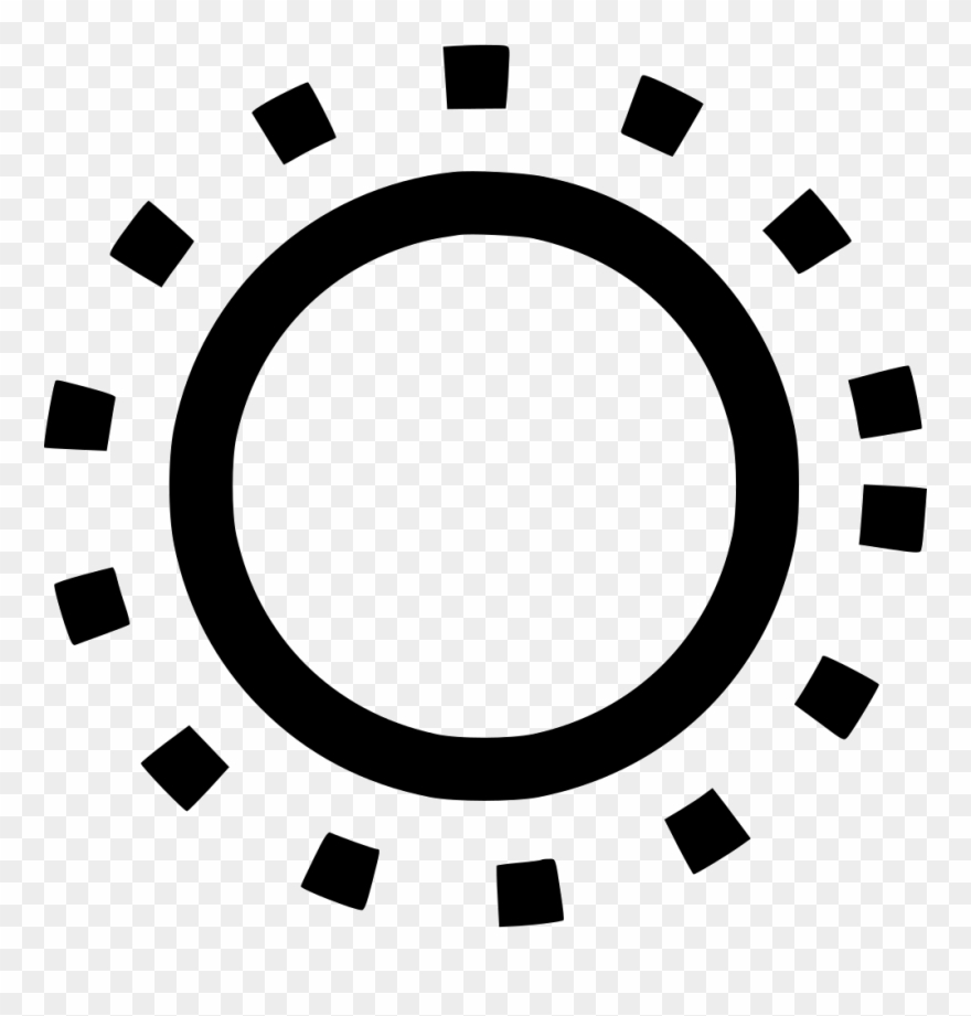 Contrast Clipart Brightness - Light Bulb Png Icon Transparent Png