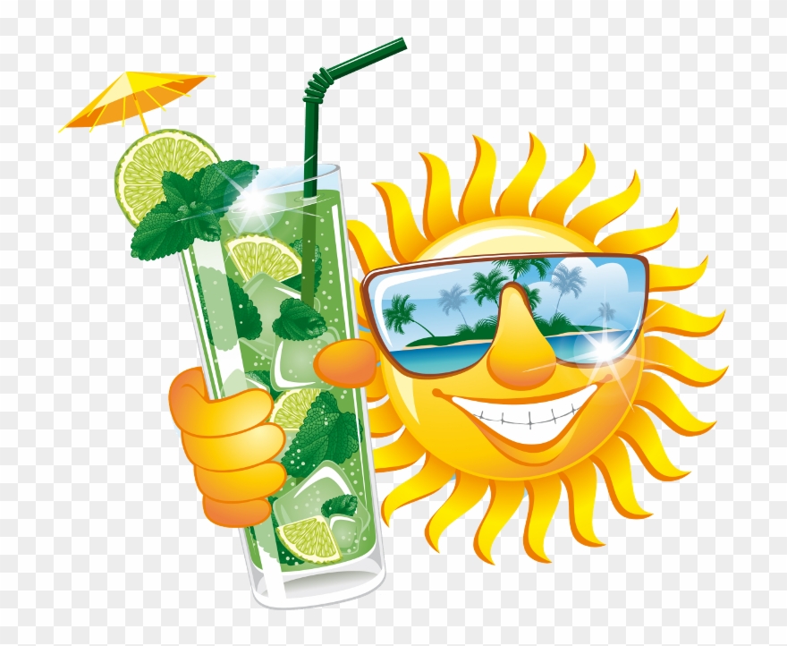 Rmpllwn - Summer Emoticons Clipart