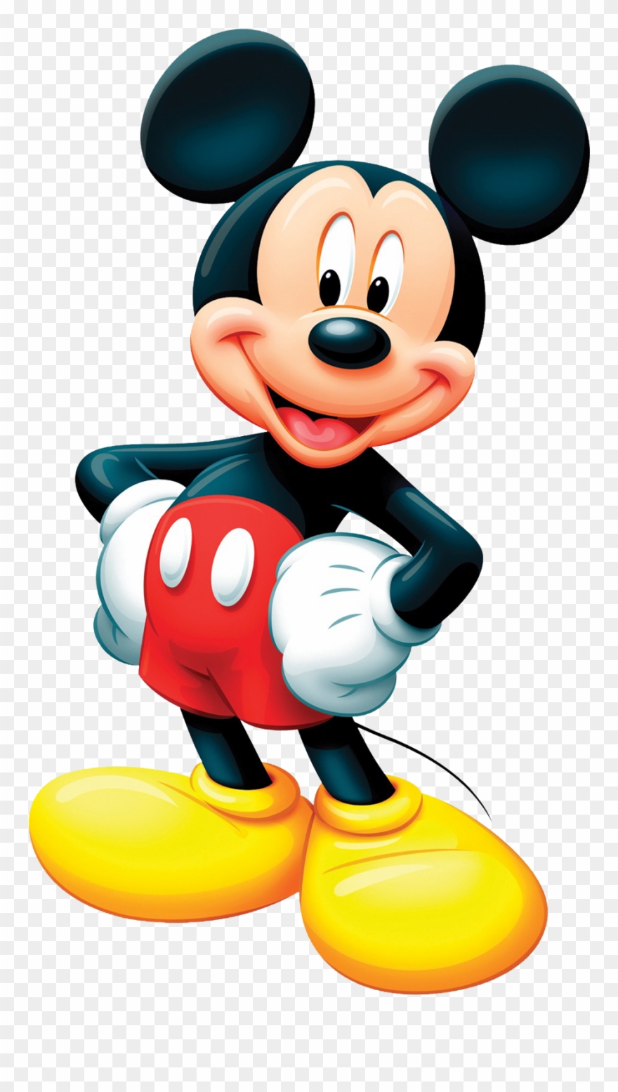 Larger Clipart Disney - Disney Mickey Mouse Cardboard Stand-up - Png Download