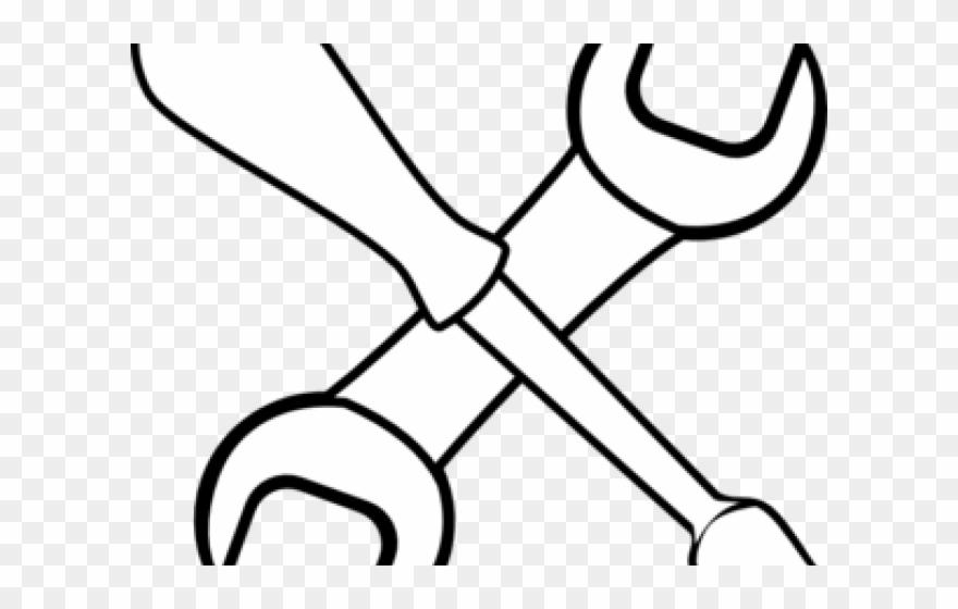 Tools Clipart Contracting - Construction Clipart Black And White - Png Download
