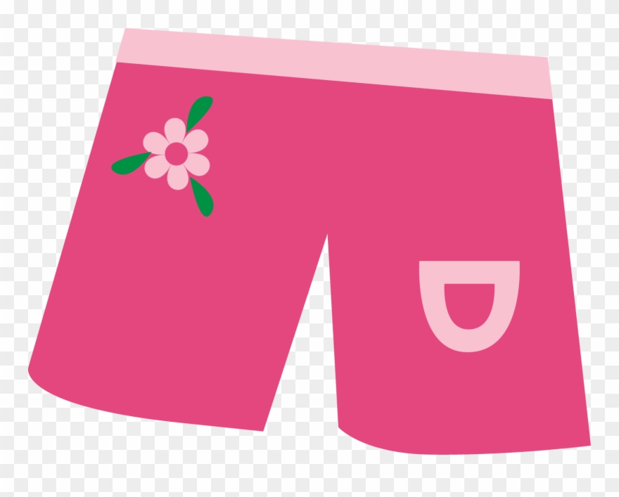 Photo By @daniellemoraesfalcao - Shorts Clip Art Pink - Png Download