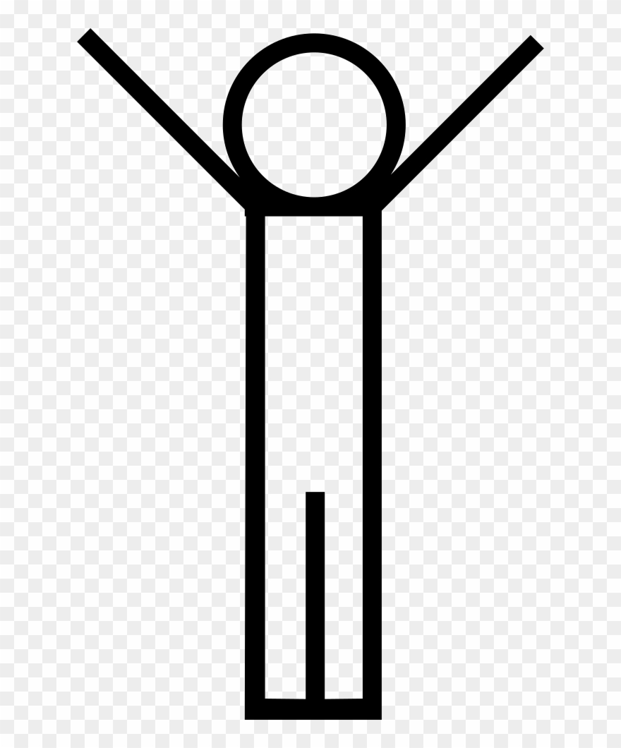 Person Standing With Arms Up Comments - Portable Network Graphics Clipart