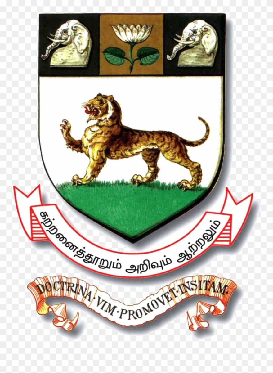 The Picture Chennai, India - University Of Madras Emblem Clipart