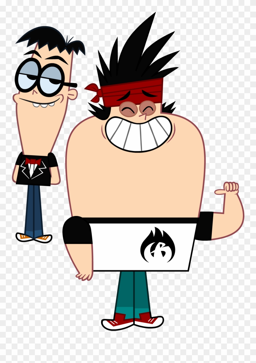 Kin And Kon From Grojband Animated Cartoon - Grojband Kin And Kon Clipart