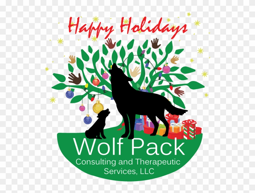 Happy Holidays From The Pack - Happy Holidays From Greengrocer, Pepper With Bauble Clipart