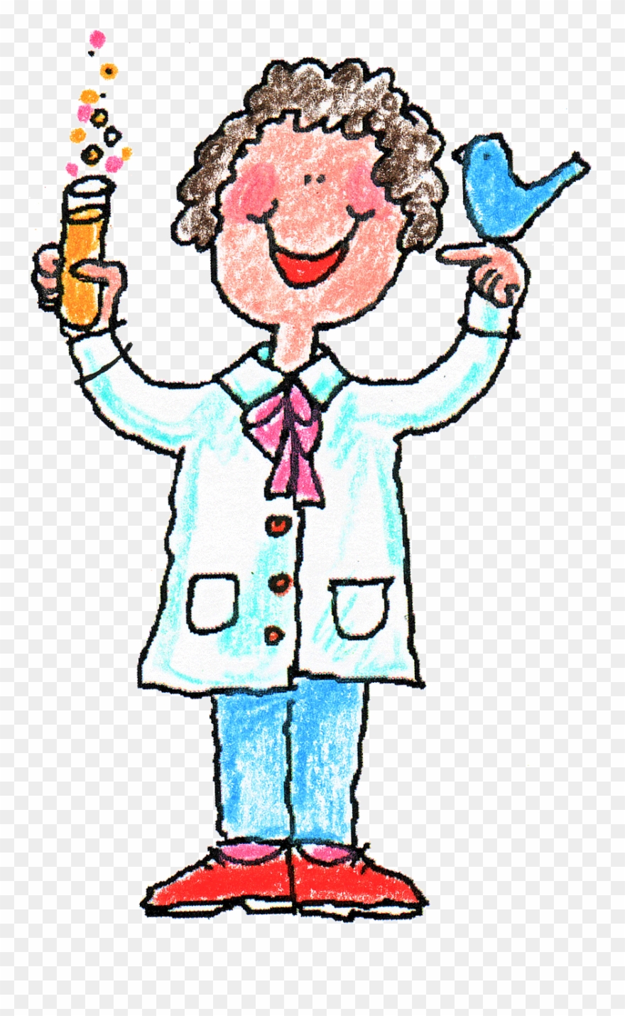 Action Research - Kids Science Clipart