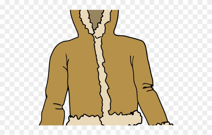 Fur Clipart Clothes - Coat - Png Download
