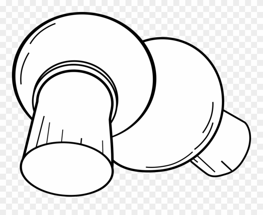Computer Icons Common Mushroom Edible Mushroom Digital - Mushroom Line Art Clipart