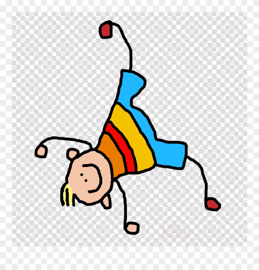 Download Somersault Png Clipart Somersault Gymnastics - Kids Clothing Cartoon Transparent Png