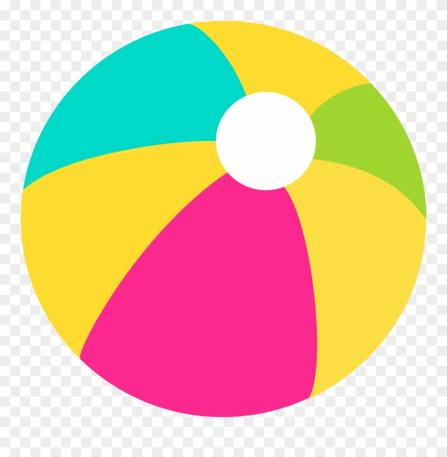 Ball - Umbrella - Towel - Circle Clipart