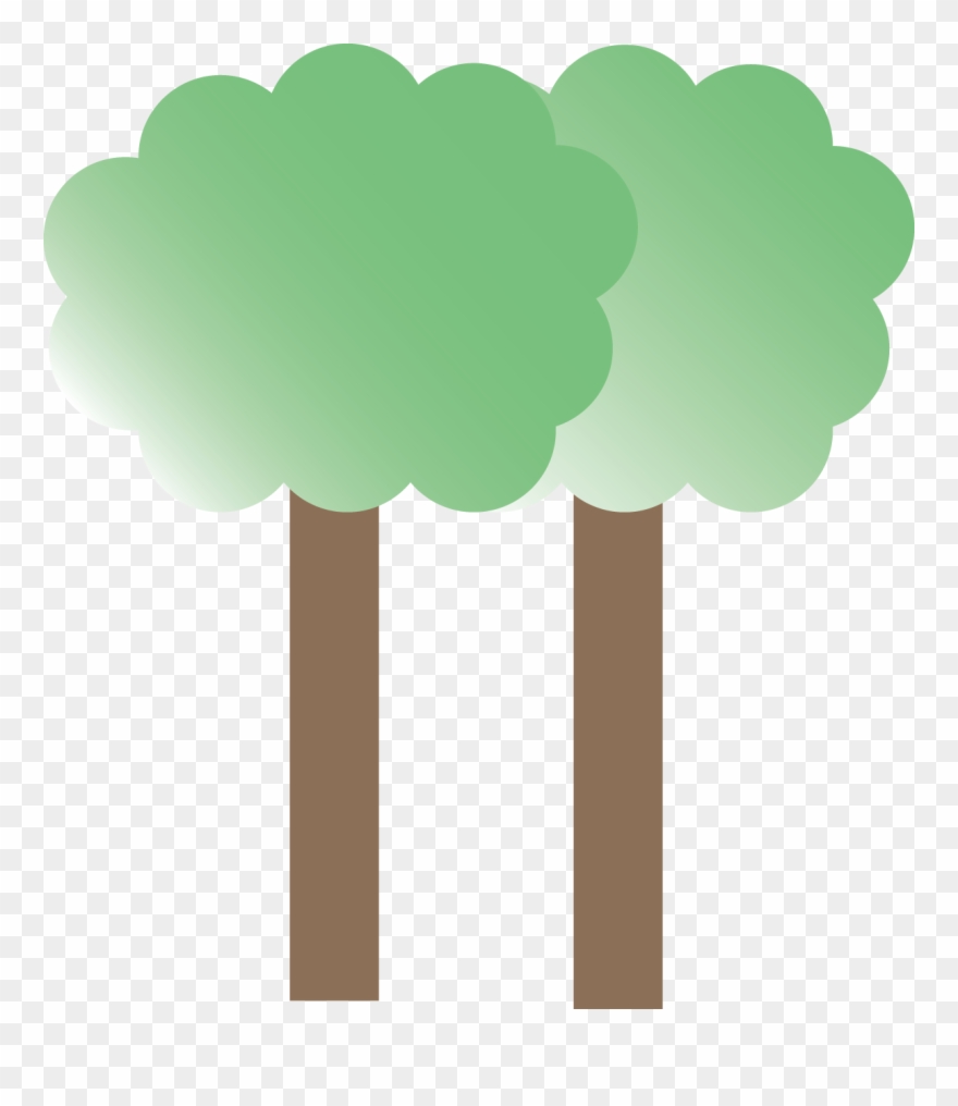Tall Trees - Illustration Clipart