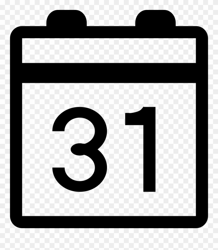 Calendar Svg Png Icon Free Download 110936 Onlinewebfonts Clipart