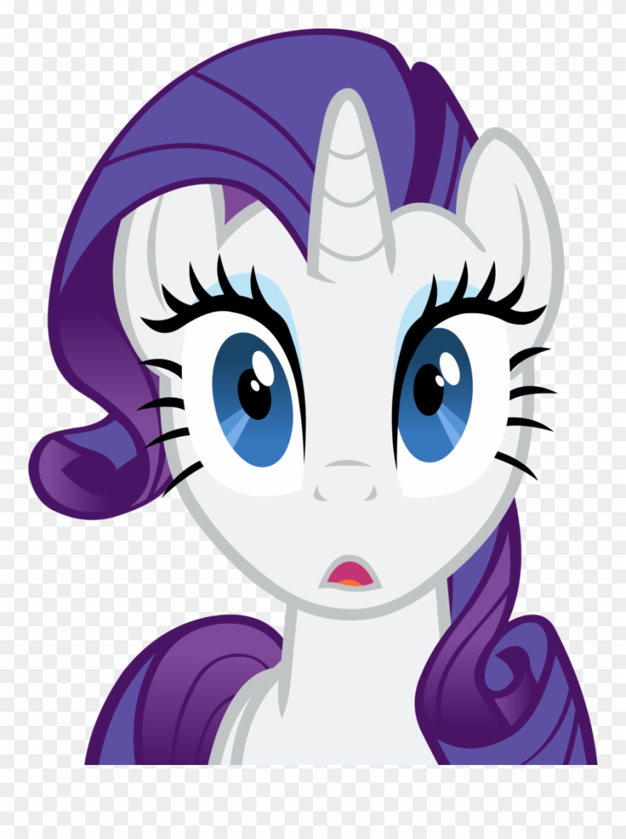 Pony Clipart Mlp Rarity - My Little Pony Rarity Cara - Png Download