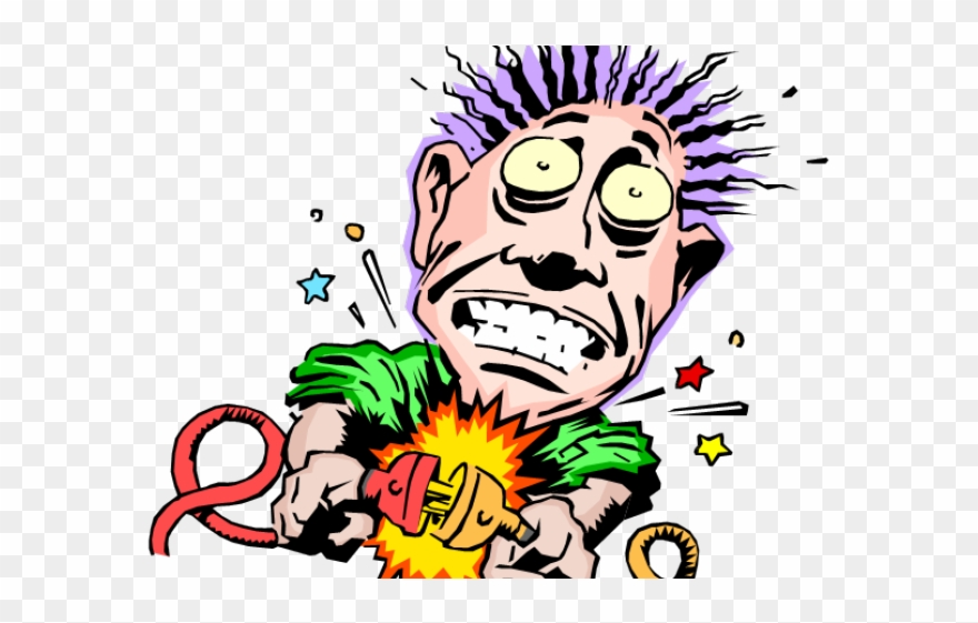 Shocking Clipart Electric Bill - Electrical Injury Clipart - Png Download