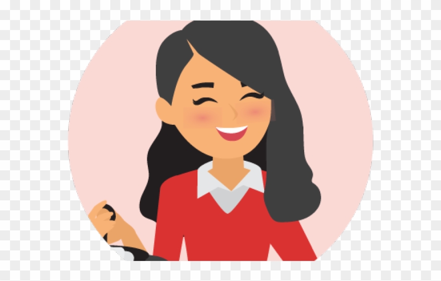 New Sale Assistant Cartoon Clipart