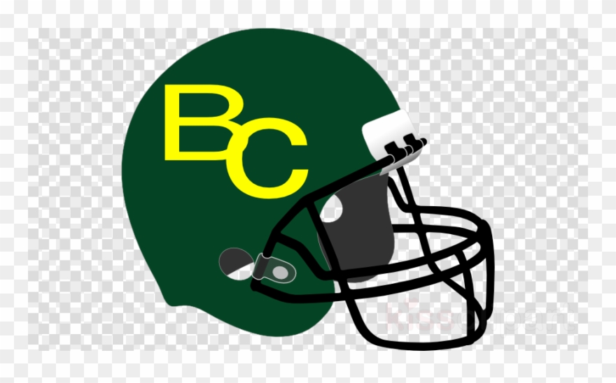 Clip Art Football Helmet Clipart Carolina Panthers - Green Football Helmet Clipart - Png Download