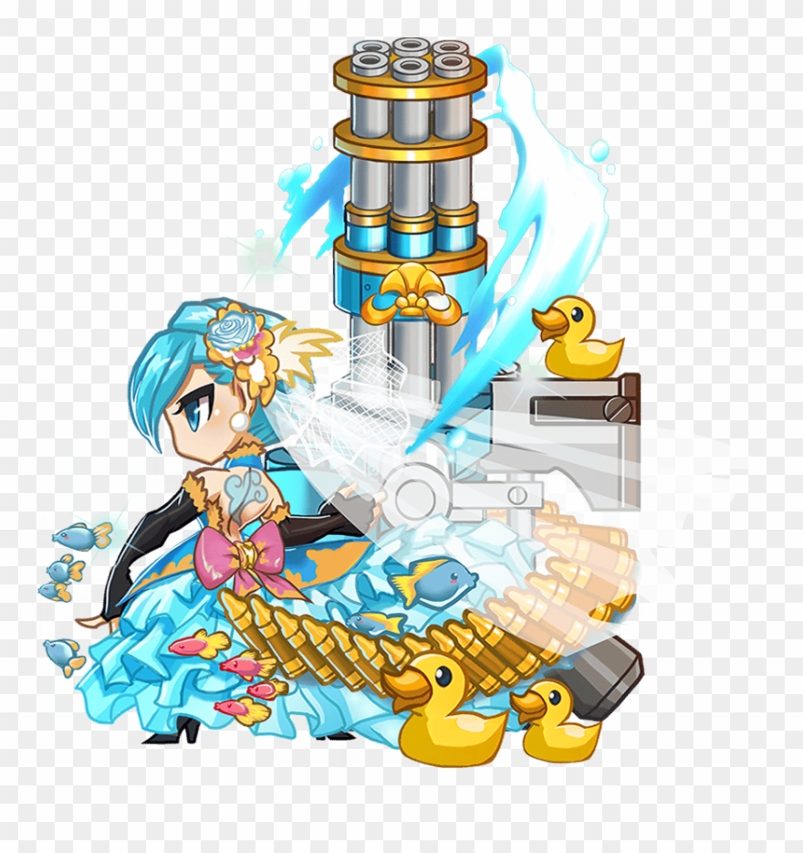 Unit Art - Gun Goddess Serin Clipart